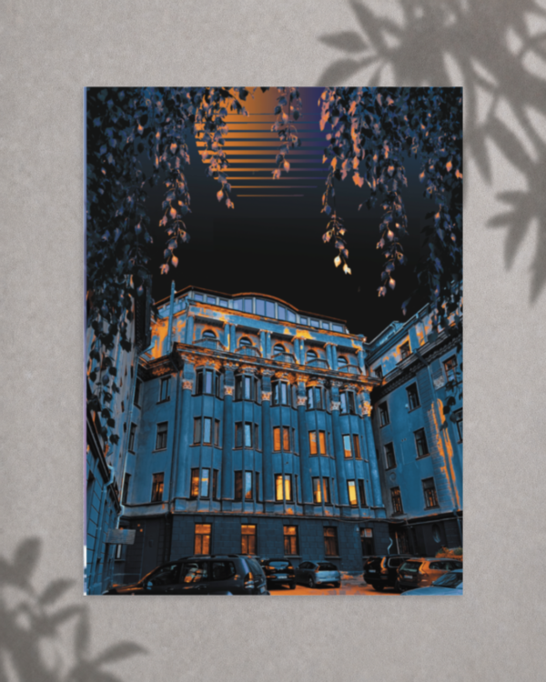 Putvinskio meno spaudinys be rėmo / unframed art print