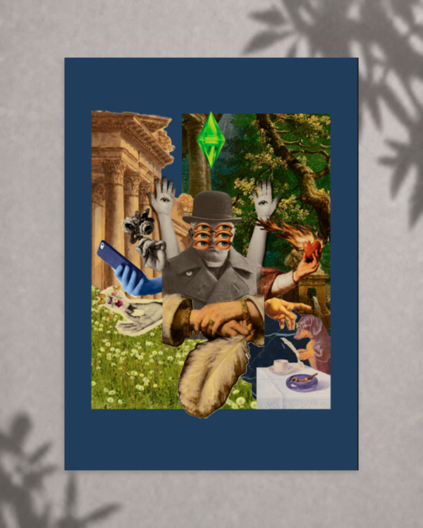 Vaižga meno spaudinys be rėmo / Vaižga unframed art print